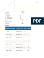 Notes For Topic 6 Format Tax Computation: Chargeable Income (RM) Calculation (RM) Rate (%) Tax (RM)