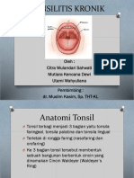 tonsilitis kronik
