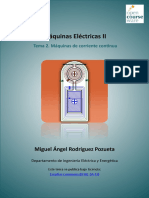 Maquinas Electricas II - Maquina de Corriente Continua