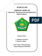 MAKALAH Masalah Bertetangga