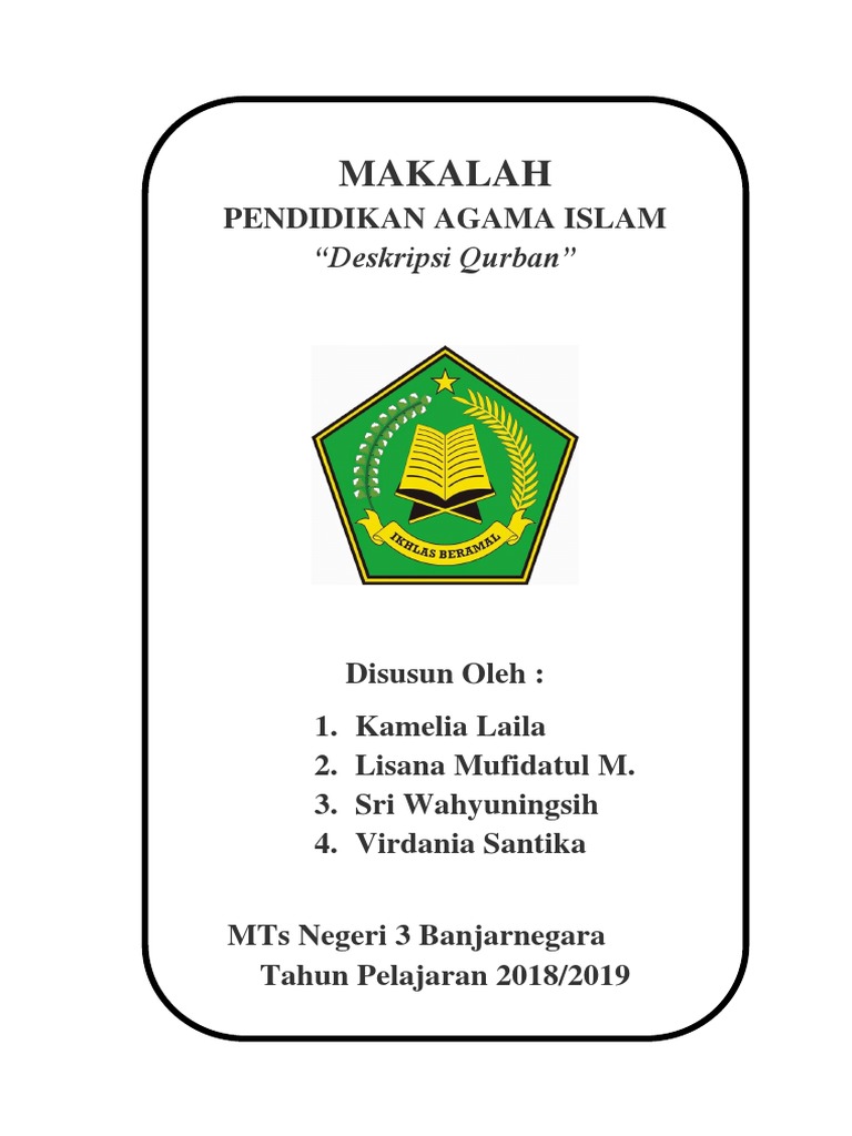 Makalah Tentang Qurban Contoh Makalah