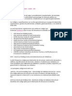 Códigos Soldadura AWS ASME API