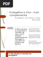 AULA BÔNUS - Evangelhos - Uma História, Muitas Dimensões