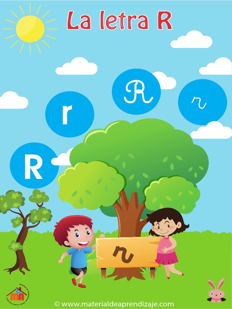 17 La Letra R Material De Aprendizaje Pdf