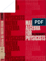 Eisenschitz MatrixAlgebraForPhysicists