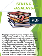 Grade 10 Pagsasalaysay