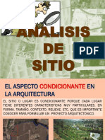 Analisis de Sitio