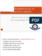 Neuropharmacology of Anesthetic Agents: Robert H. Sirait. DR Span Dept. Anesthesiology FK Uki