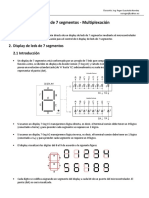 P04 Control de Display de 7 Segmentos - Multiplexación