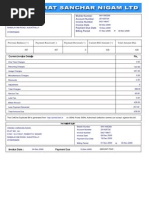 RPT Cell One Bill Details