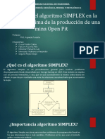 Metodo Simplex para Mina Open Pit