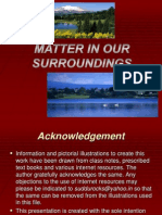 Matter in Our Surroundings