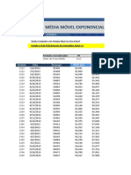 Upload Cms Planilha Media Movel Exponencial Media Movel Exponencial