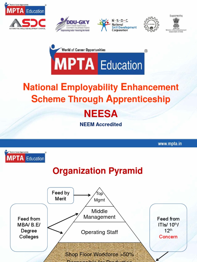 National Employability Enhancement Scheme Through Apprenticeship | PDF ...