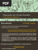 Dimensão Da Gestão Escolar - Gestão Administrativo Financeira - GERAL