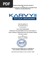 Karvy Project 1