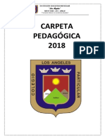 Carpeta Pedagogica 2018 Final