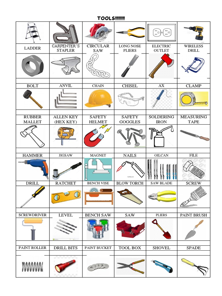 Essential Tools for DIY Projects | PDF