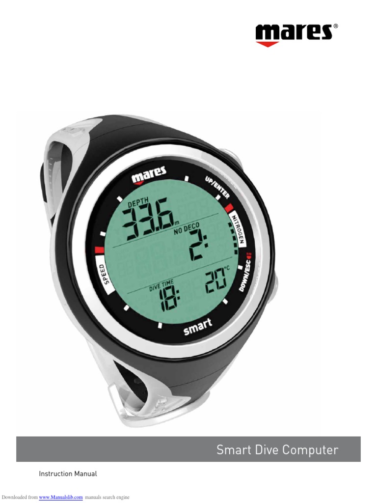 Smart Dive ComputerManual PDF Scuba Diving Underwater Diving