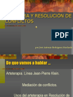 Arteterapia y Resolucion de Conflictos