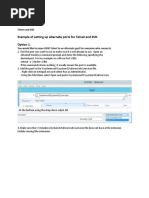 How to Use Alter Net Telnet Ports