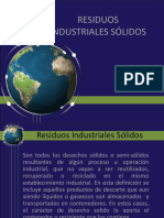 Desechos Sólidos Industriales