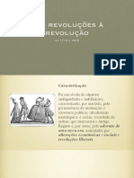 Das revoluções à revolução: rupturas do Antigo Regime (1715-1815