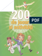 200 de Jocuri Si Activitati Vol.2 Disney Junior