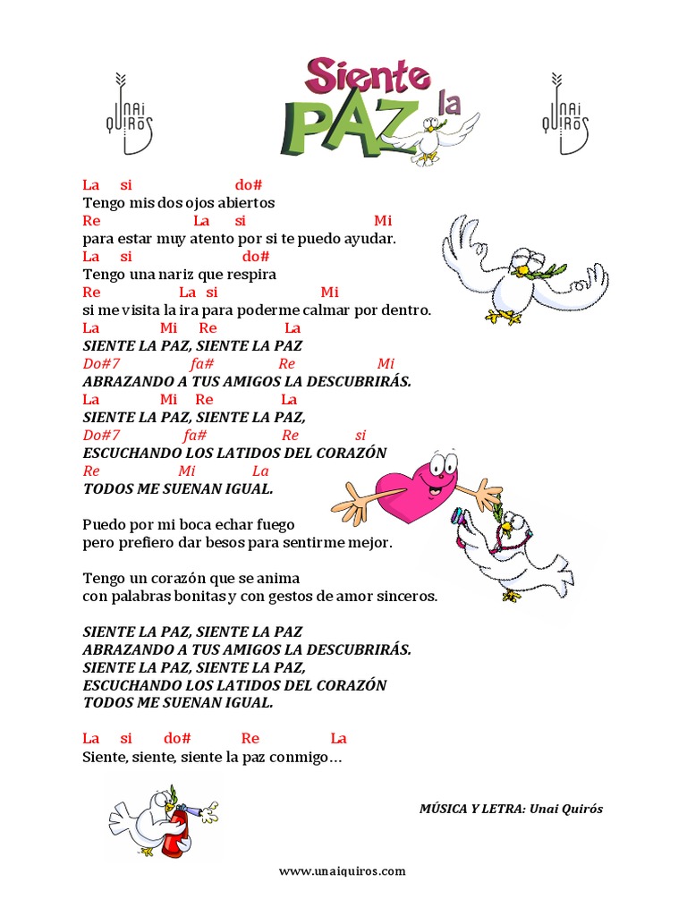 Letra y acordes de 