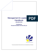 Management and Leadership Final Handbook PDF