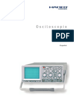 Osciloscopio HM507. Manual. Español