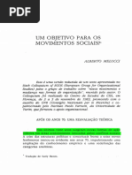 Melucci - Um Objetivo Para Os Movimentos Sociais
