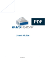 PASCO Capstone User's Guide