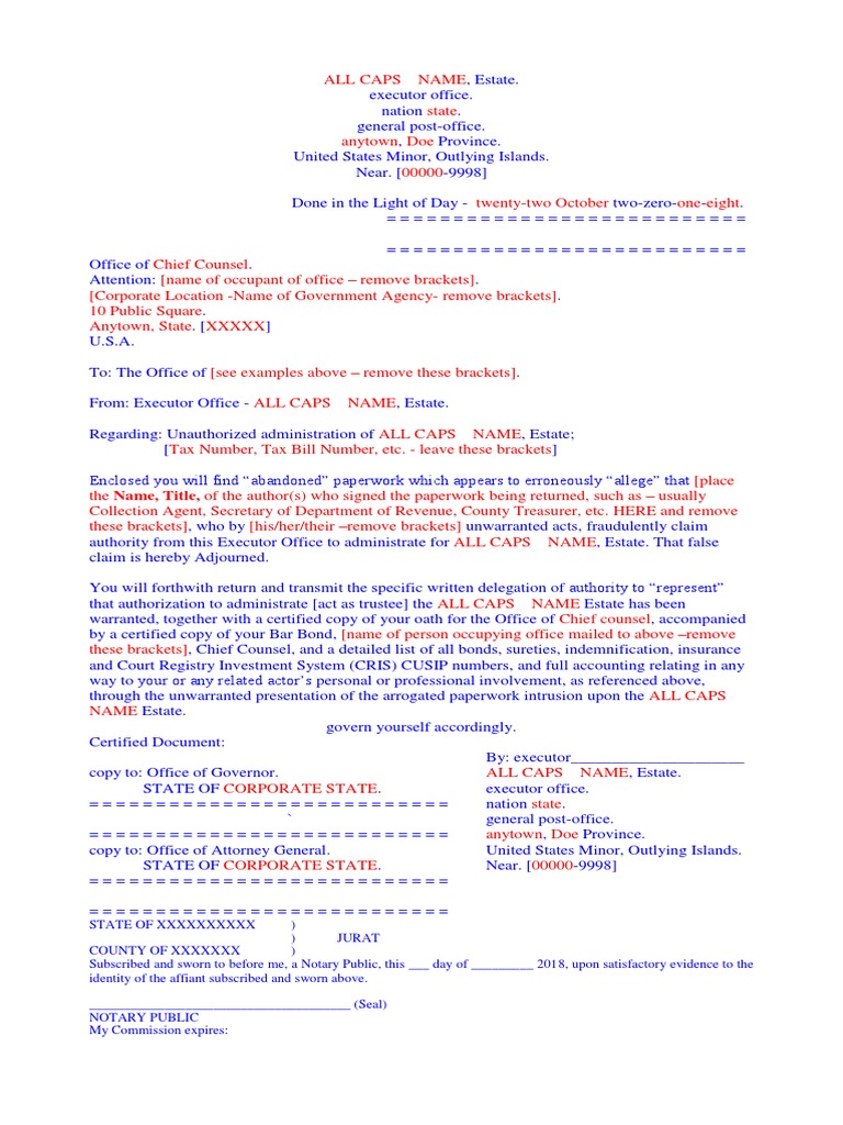 executor-letter-to-office-of-chief-counsel-copies-certified-mail-extra