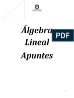 Apunte de Algebra Lineal