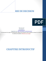 Théorie de Decision