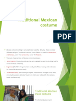 Traditional Mexican Costume