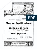 Ravanello, Oreste - Missa Facilissima (XXII)