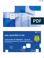 1001 Questões PRF TRânsito Parte I 12 11 I