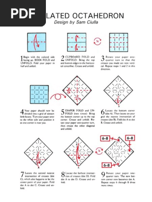 Single-sheet Stellated Octahedron