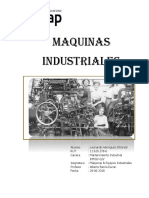 Informe Maquinas Industriales 2018