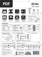 Manual Instalação Porteiro Eletrônico HDL F8-S