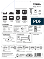 Manual Instalação Porteiro Eletrônico HDL F8-S