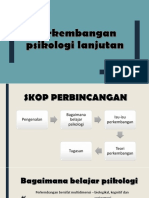 Perkembangan Psikologi 