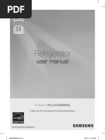 Samsung Referigerator User Manual
