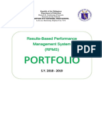 Portfolio Rpms