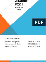 Sistem Manufaktur