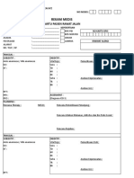 Contoh Rekam Medis Terbaru 2018 Excel