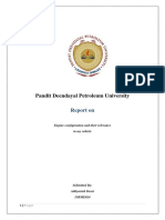 Pandit Deendayal Petroleum University: Report On