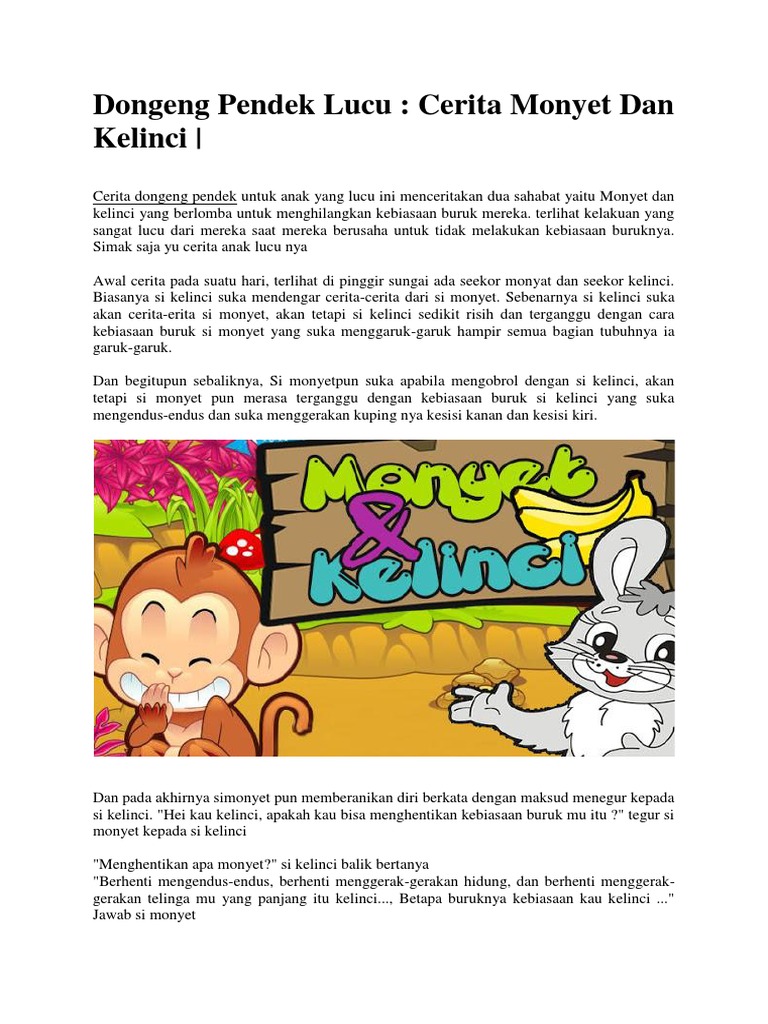 Dongeng Pendek Luc1docx